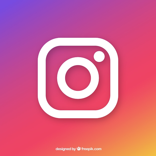 Free Vector instagram background in gradient colors