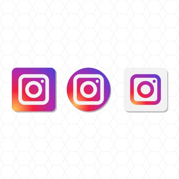 Free Vector instagram logo pack