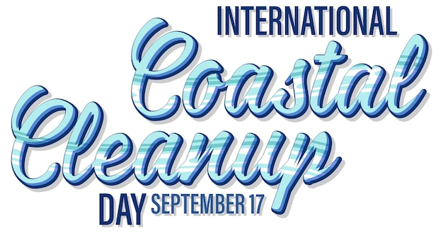 International Coastal Cleanup Day Banner Design