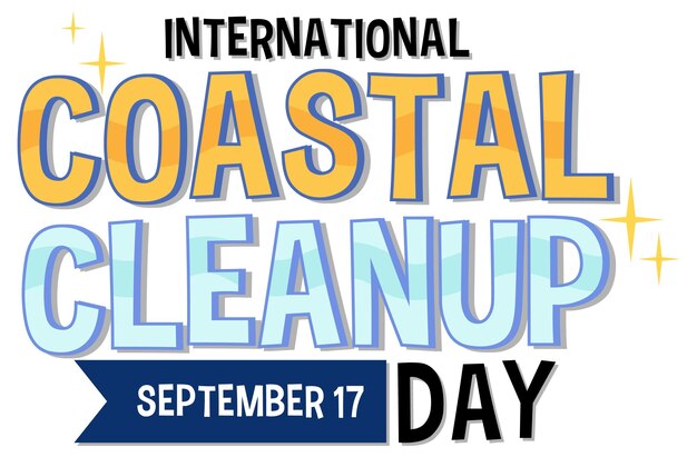 International Coastal Cleanup Day Banner Design