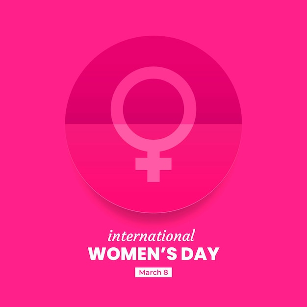 Free vector international women day event theme