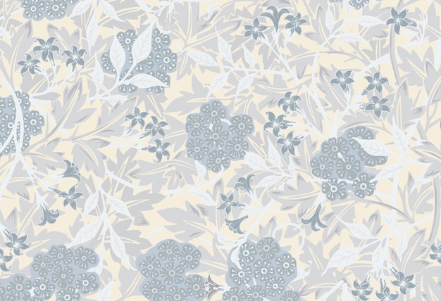 Free Vector jasmine by william morris