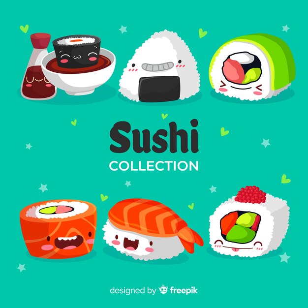 Kawaii sushi collectio