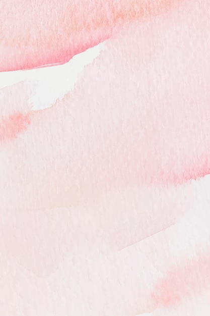 Free Vector light pink watercolor style background