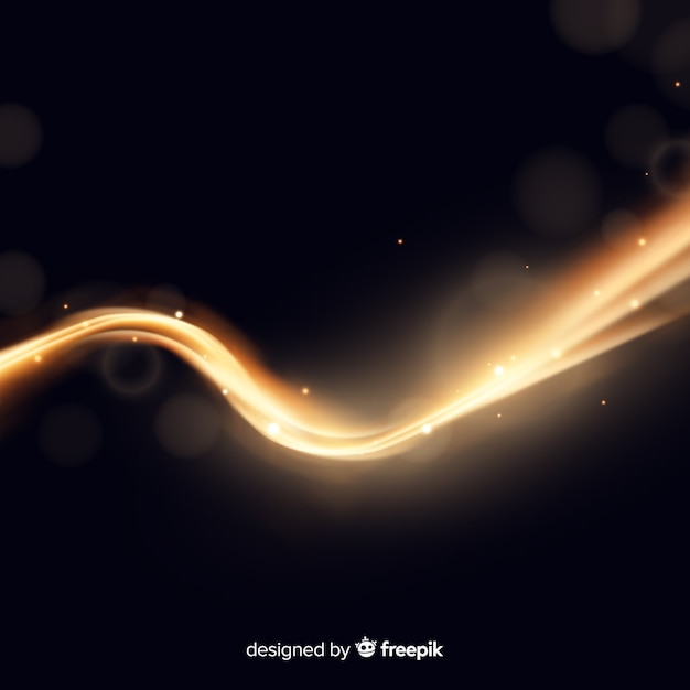 Free Vector light wave background