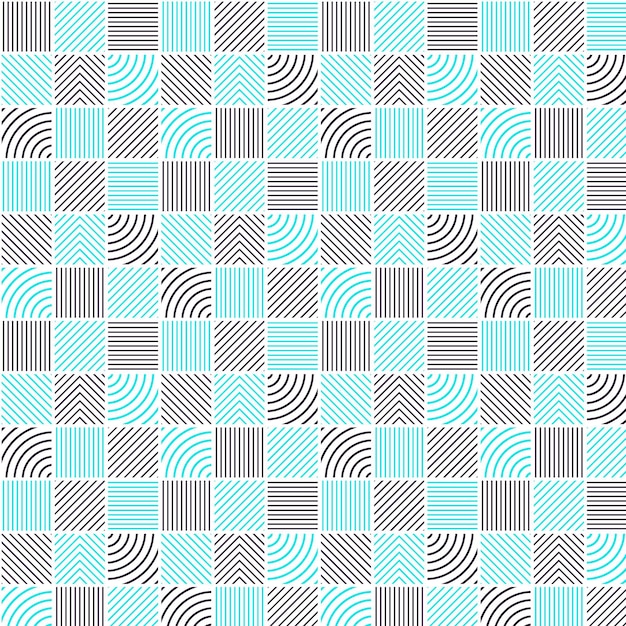 Free vector linear flat abstract lines pattern