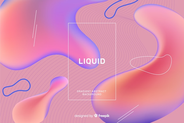 Free Vector liquid background