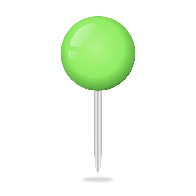 Free Vector location pin pointer green gradient