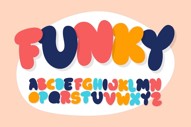 Free Vector marker style alphabet esgn