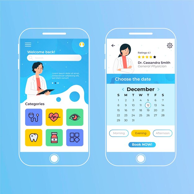 Medical booking app