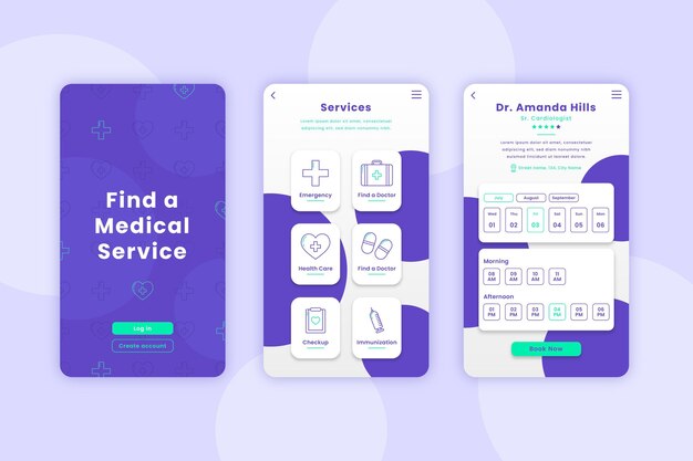 Medical booking app