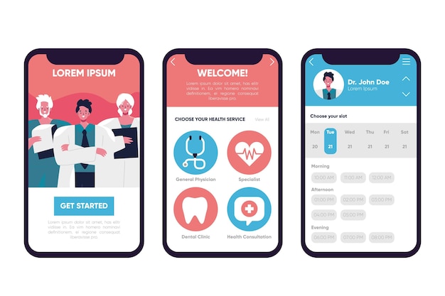 Medical booking application