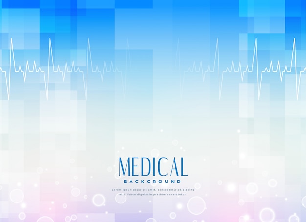 Free Vector medical science background for healthcare industry