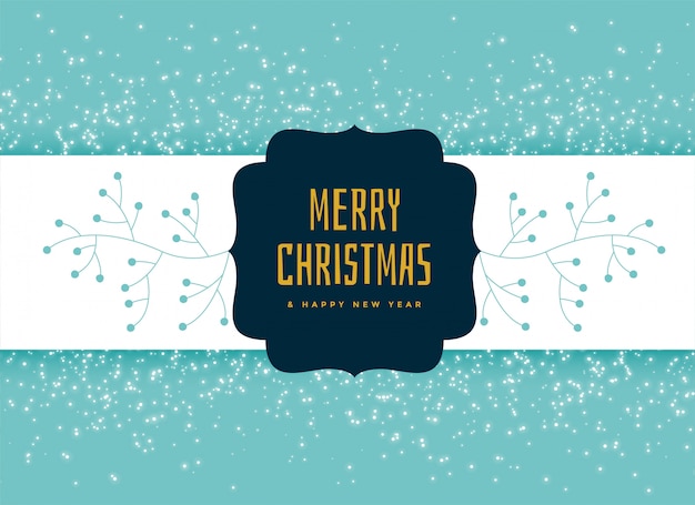 Free vector merry christmas decorative background design