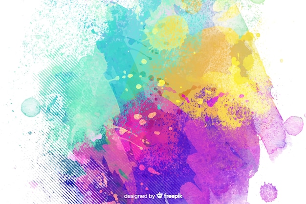 Free vector mixed colors background childish style