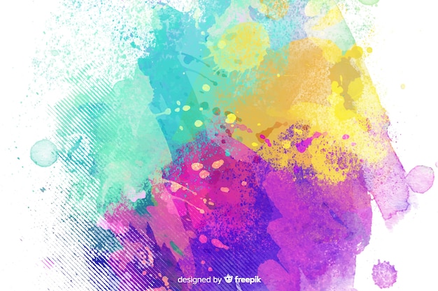 Mixed colors background childish style