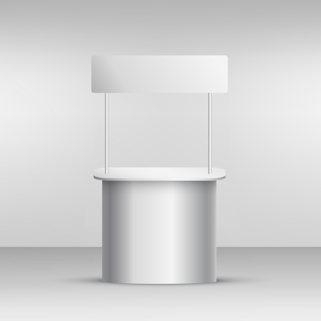 Free vector mockup information point