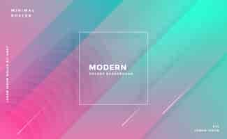 Free vector modern abstract trendy colorful geometric background