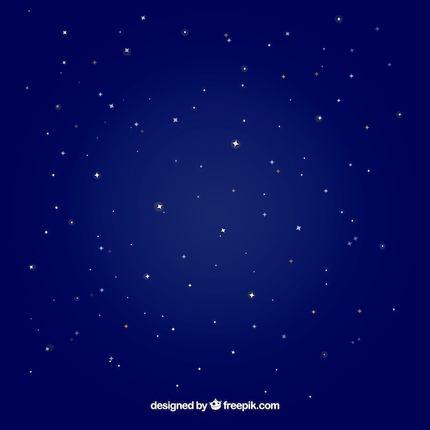 Free Vector modern blue star background design