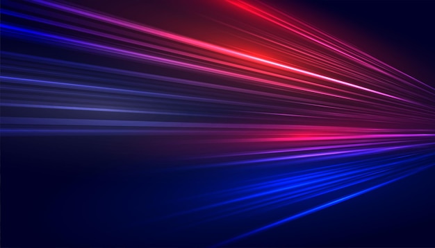 Free Vector modern light trail wallpaper with streak and neon effects