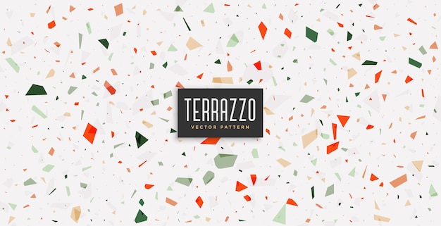 modern and polished terrazzo texture backdrop for textile material print vector