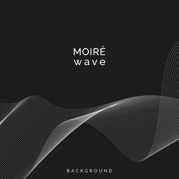 Free Vector moiré pattern background