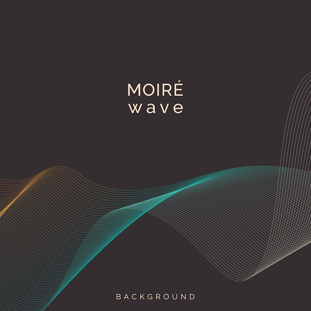 Free Vector moiré pattern background