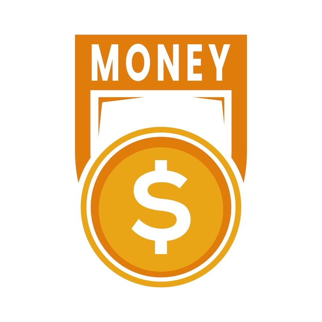 Free Vector money logo design