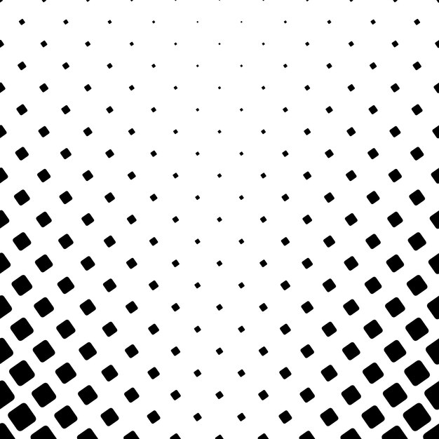 Monochrome square pattern - vector background