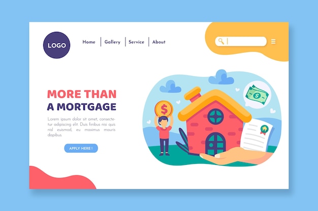 More than a mortgage landing page