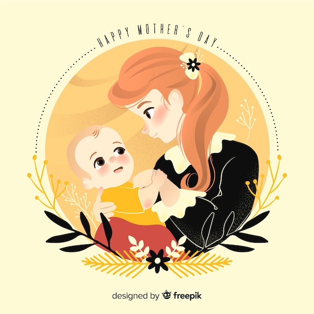 Free Vector mother's day