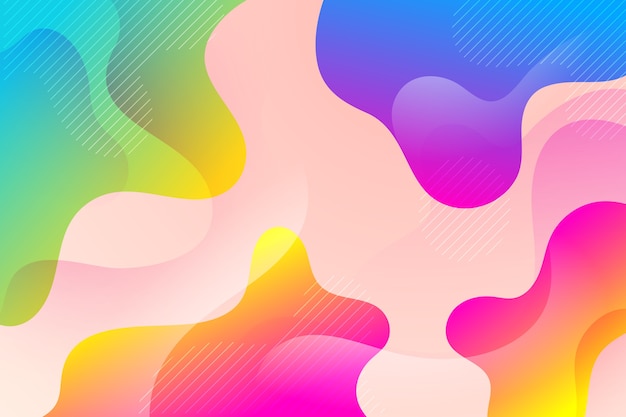 Free Vector multicolored abstract background