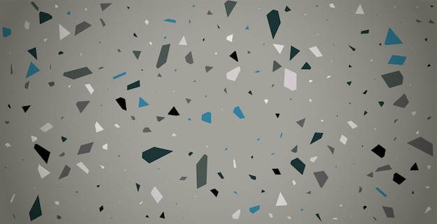 natural and polished terrazzo pattern background for home or office decor vector