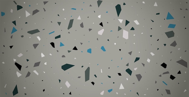 Free vector natural and polished terrazzo pattern background for home or office decor vector