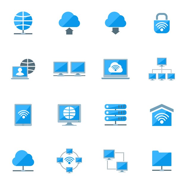 Network Icons Set