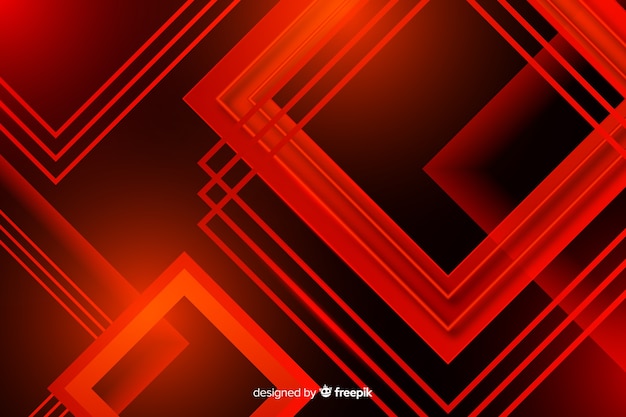 Free vector numerous square red lights intersecting