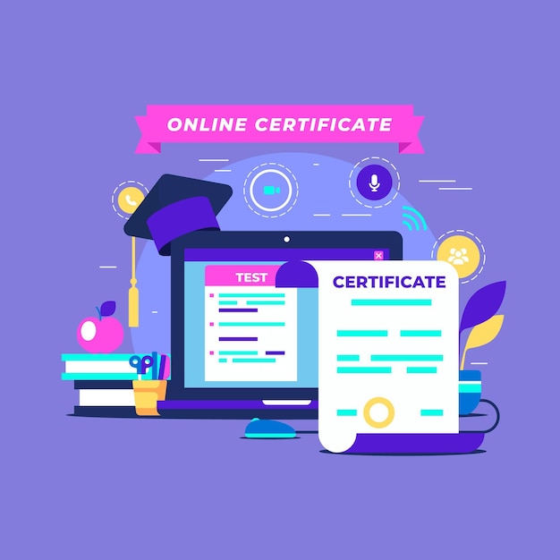 Free Vector online certification