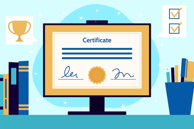 Free Vector online certification