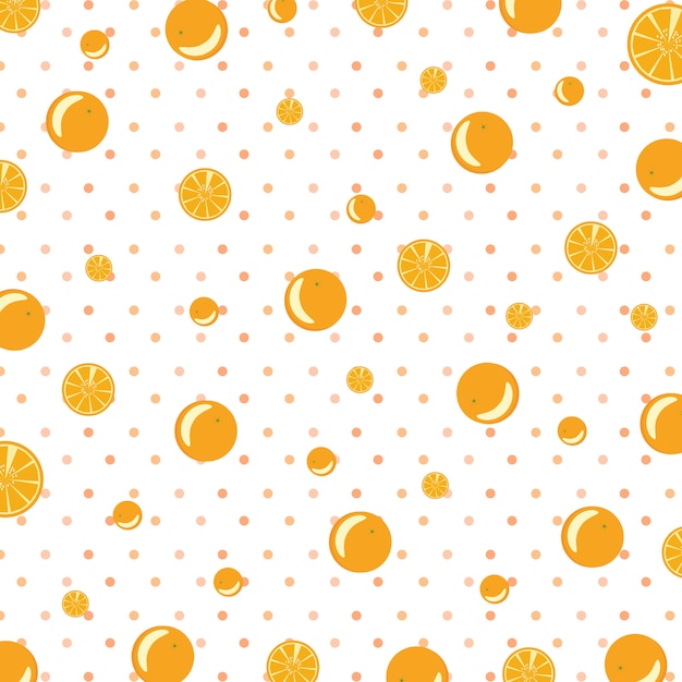 Free Vector orange pattern background