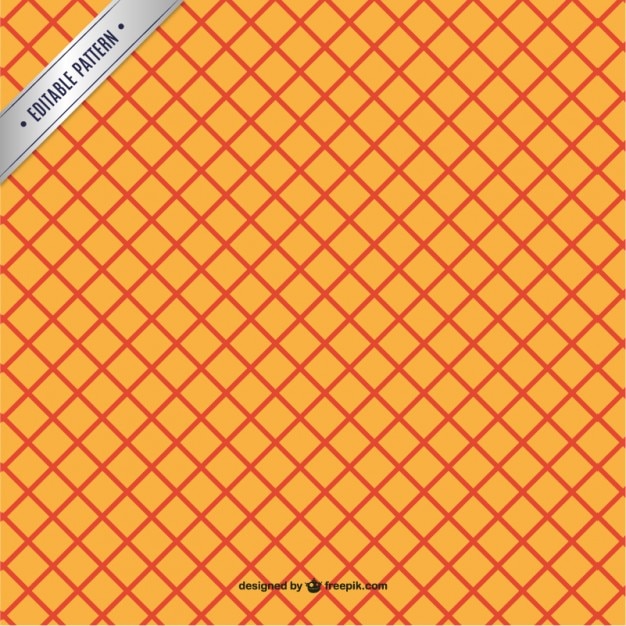 Free vector orange rhombus pattern