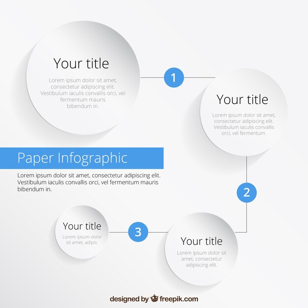 Paper infography