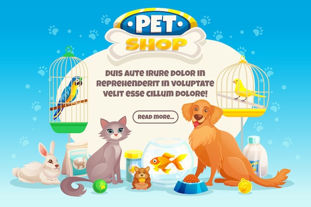 Pet Shop Composition