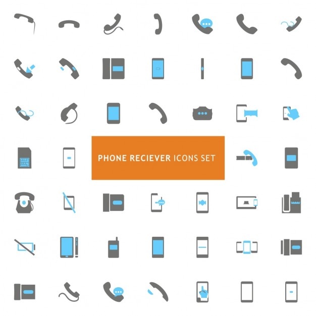 Free Vector phone icons