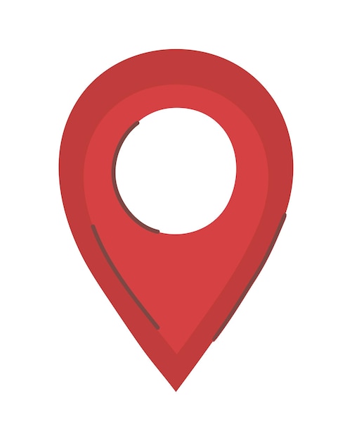 Free vector pin pointer location