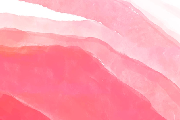 Free Vector pink watercolor background, abstract desktop wallpaper vector