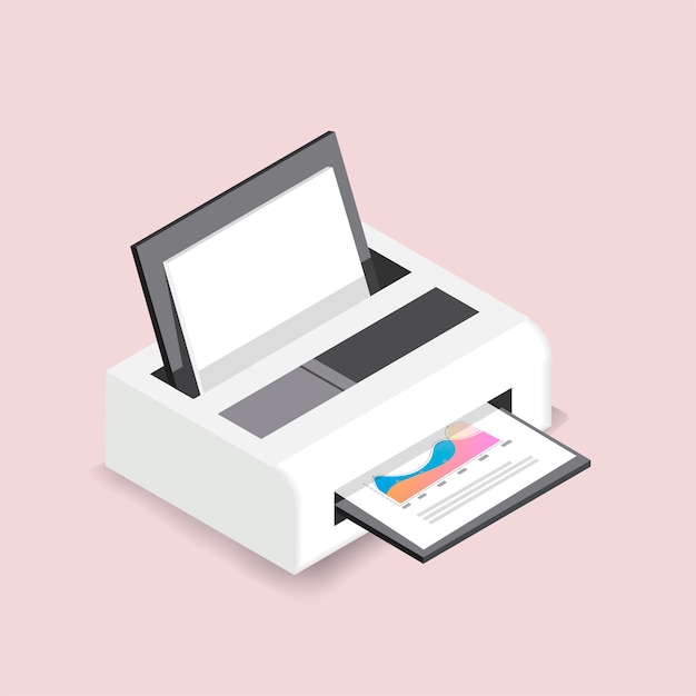 Free Vector printer