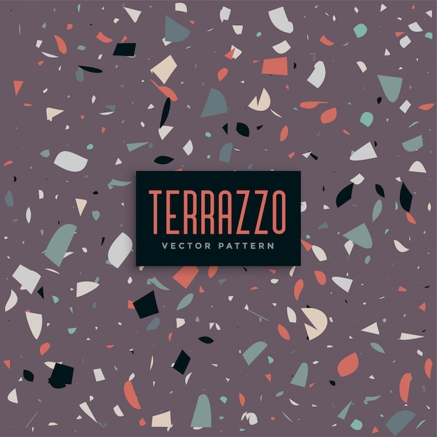 Free Vector purple abstract terazzo background