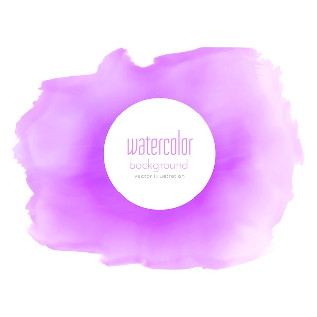 Free Vector purple watercolor texture background