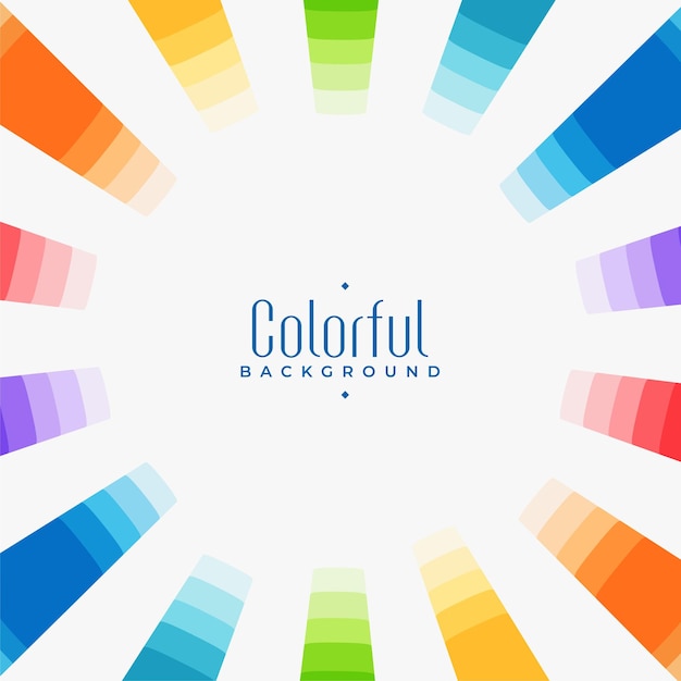 Free Vector rainbow colors stripes abstract background