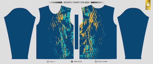 Free Vector ready to print sports tshirt workout and training clothing patterns